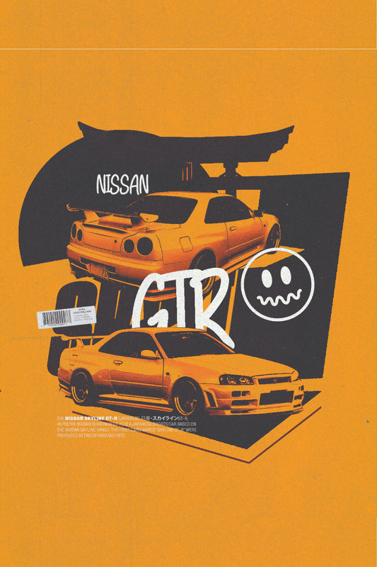 Nissan Skyline GT-R Poster