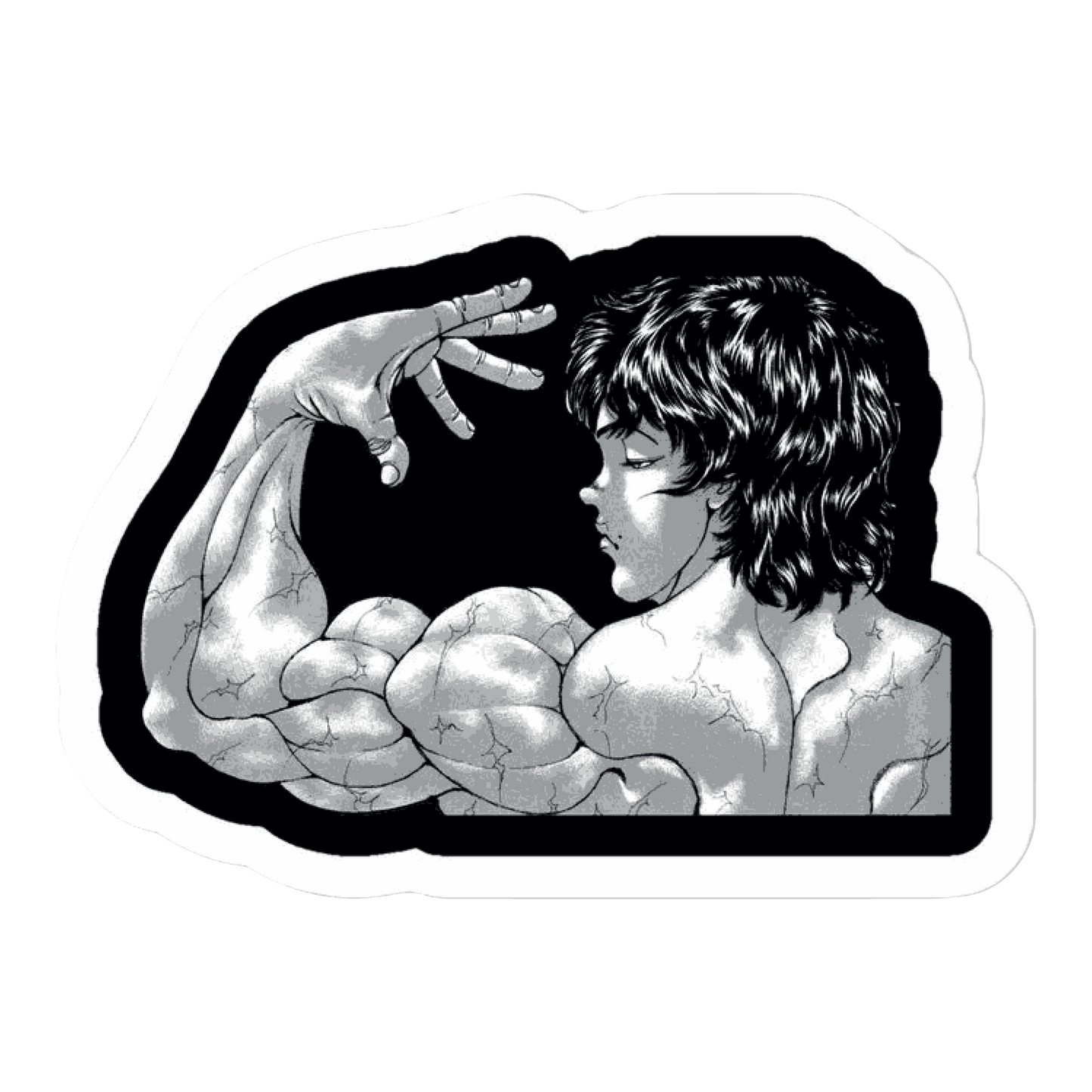 Baki Hanma Sticker