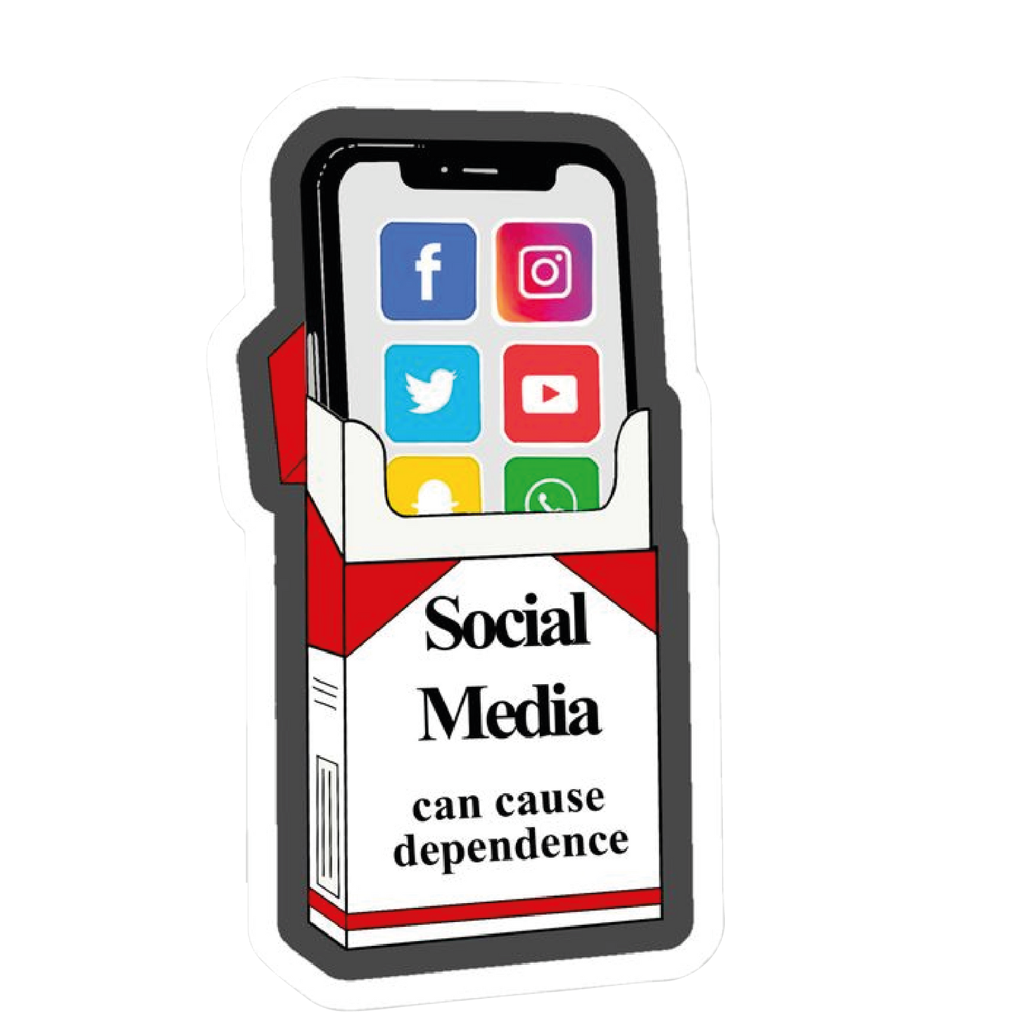 Social Media Sticker