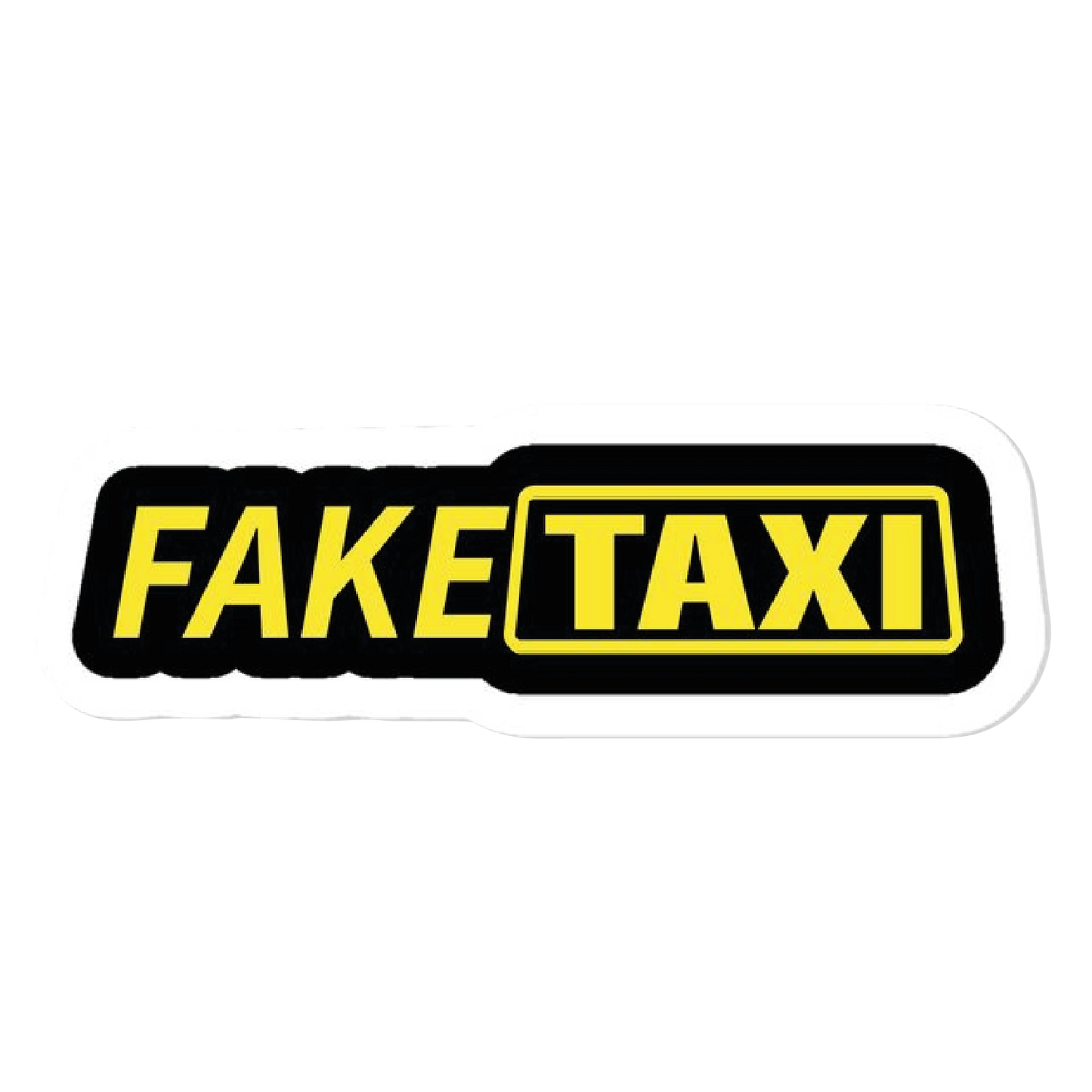 Fake Taxi Sticker