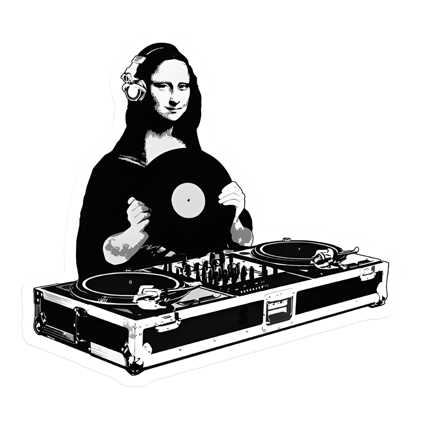 DJ Mona Lisa Sticker
