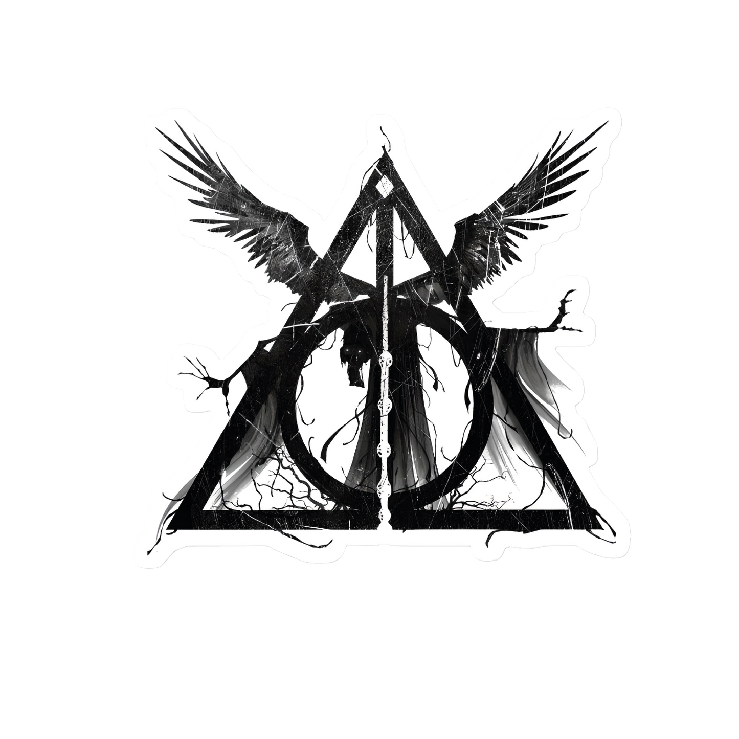 Deathly Hallows Sticker