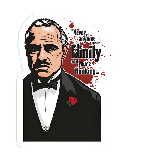 Vito Corleone Sticker