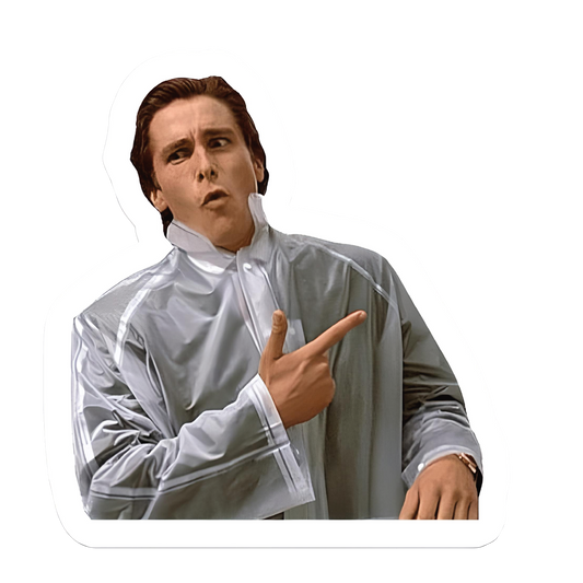 American Psycho Sticker