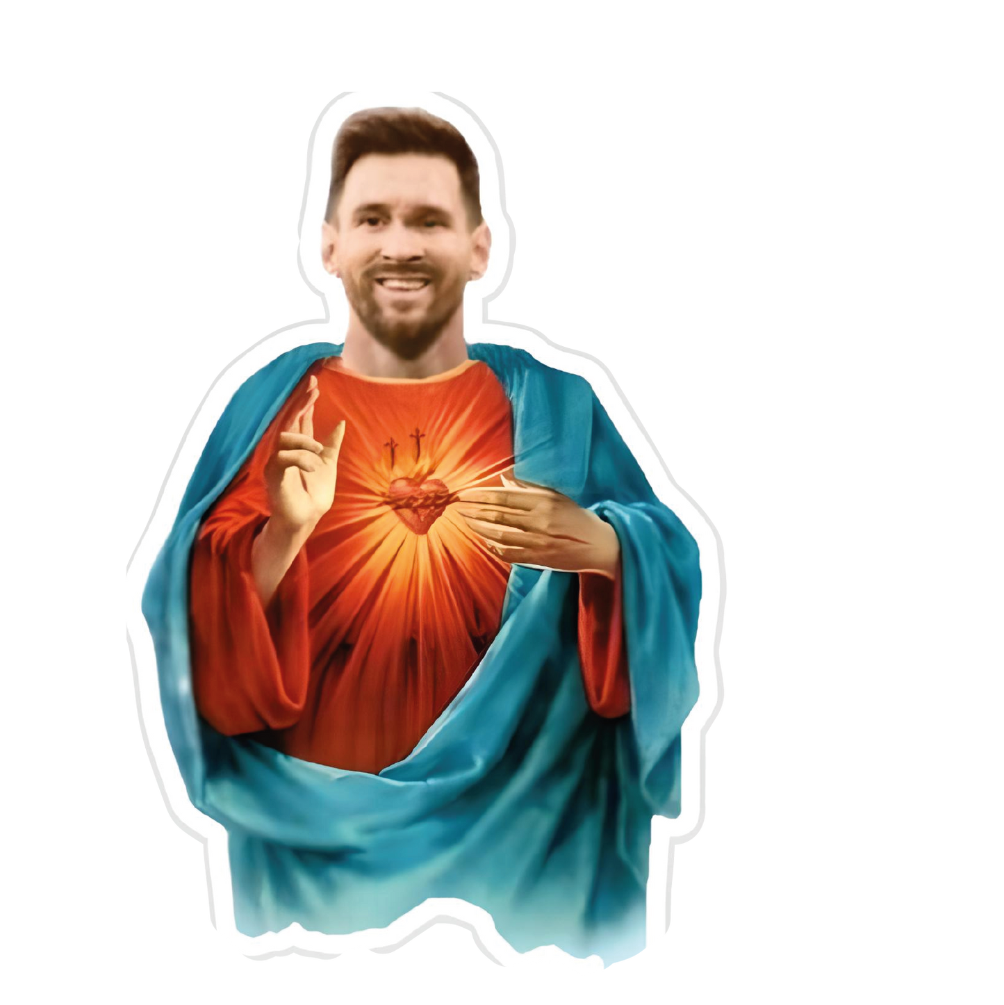 Saint Lionel Messi. Sticker