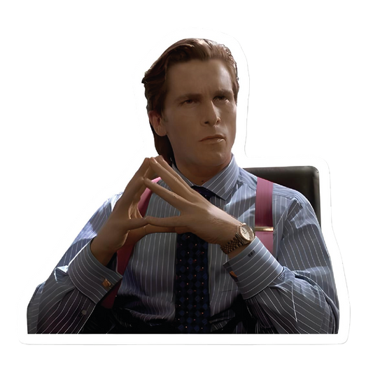 Patrick Bateman Sticker