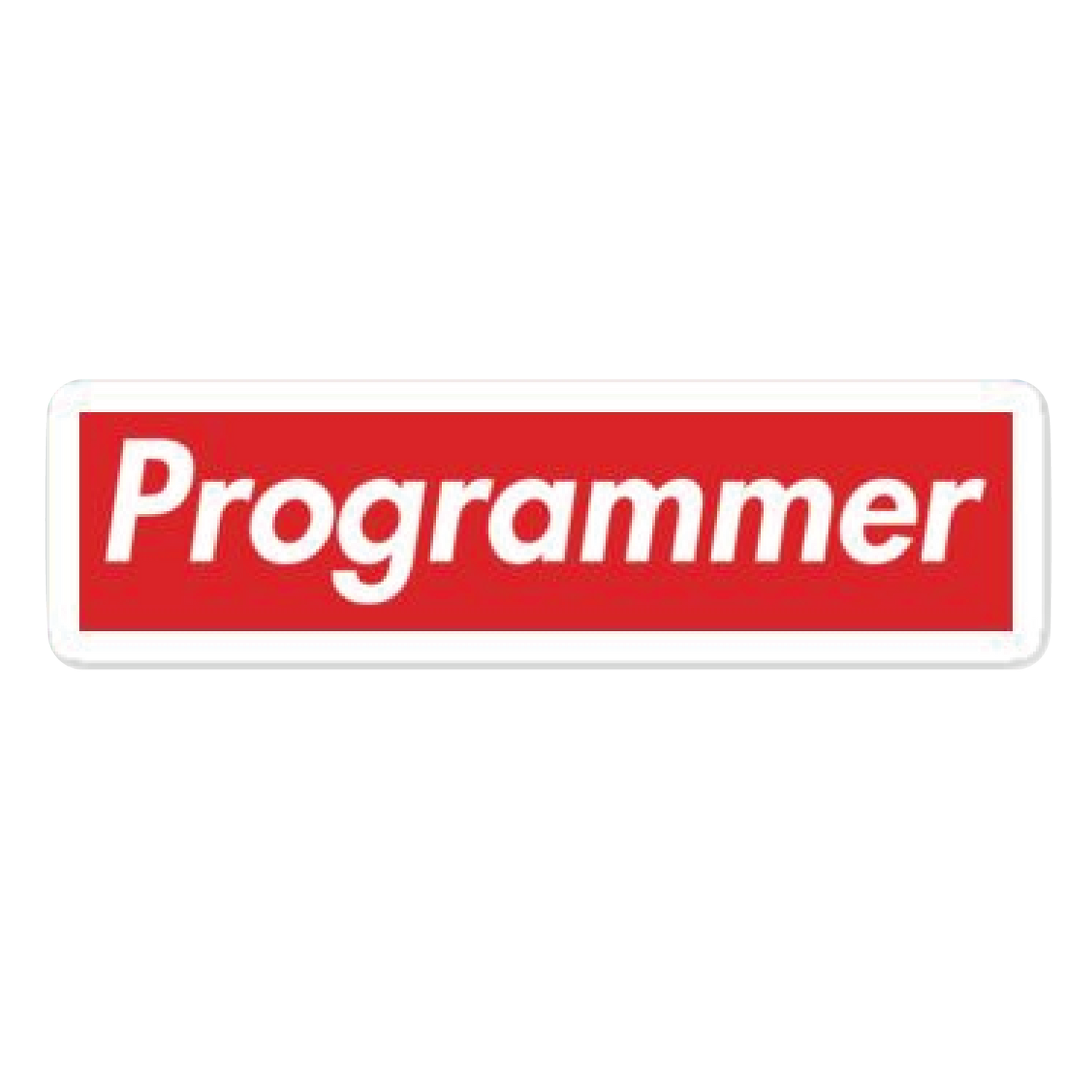 Programmer Sticker