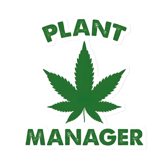 Plant Manager Sticker