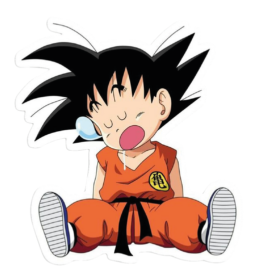 Sleeping Goku Sticker