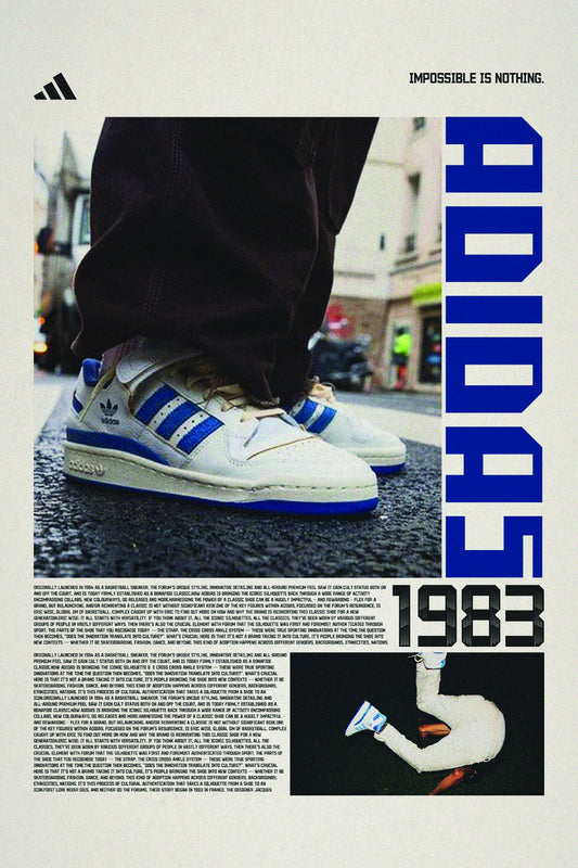 Adidas Shoes Poster