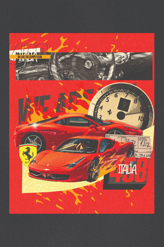 Ferrari 458 Poster
