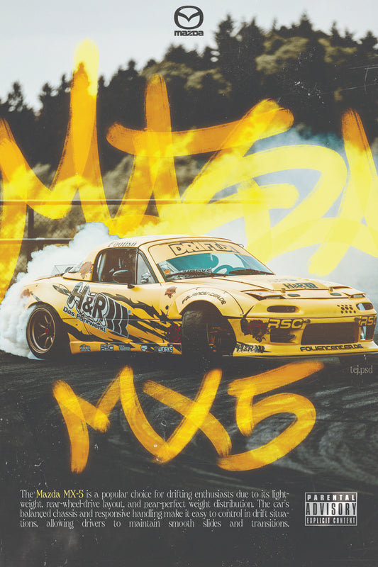 Mazda MX-5 Poster