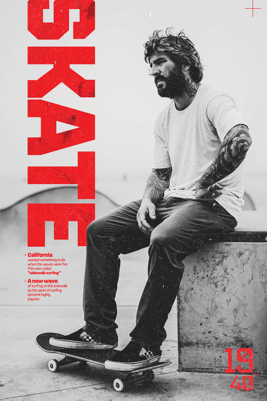 Skate Boy Poster