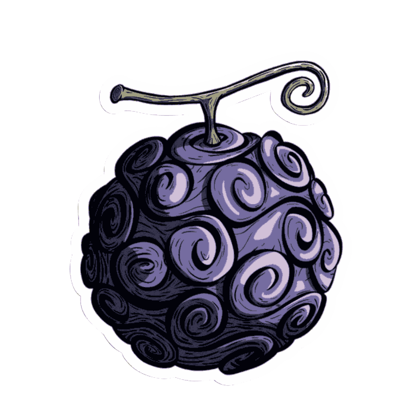 Devil Fruit sticker