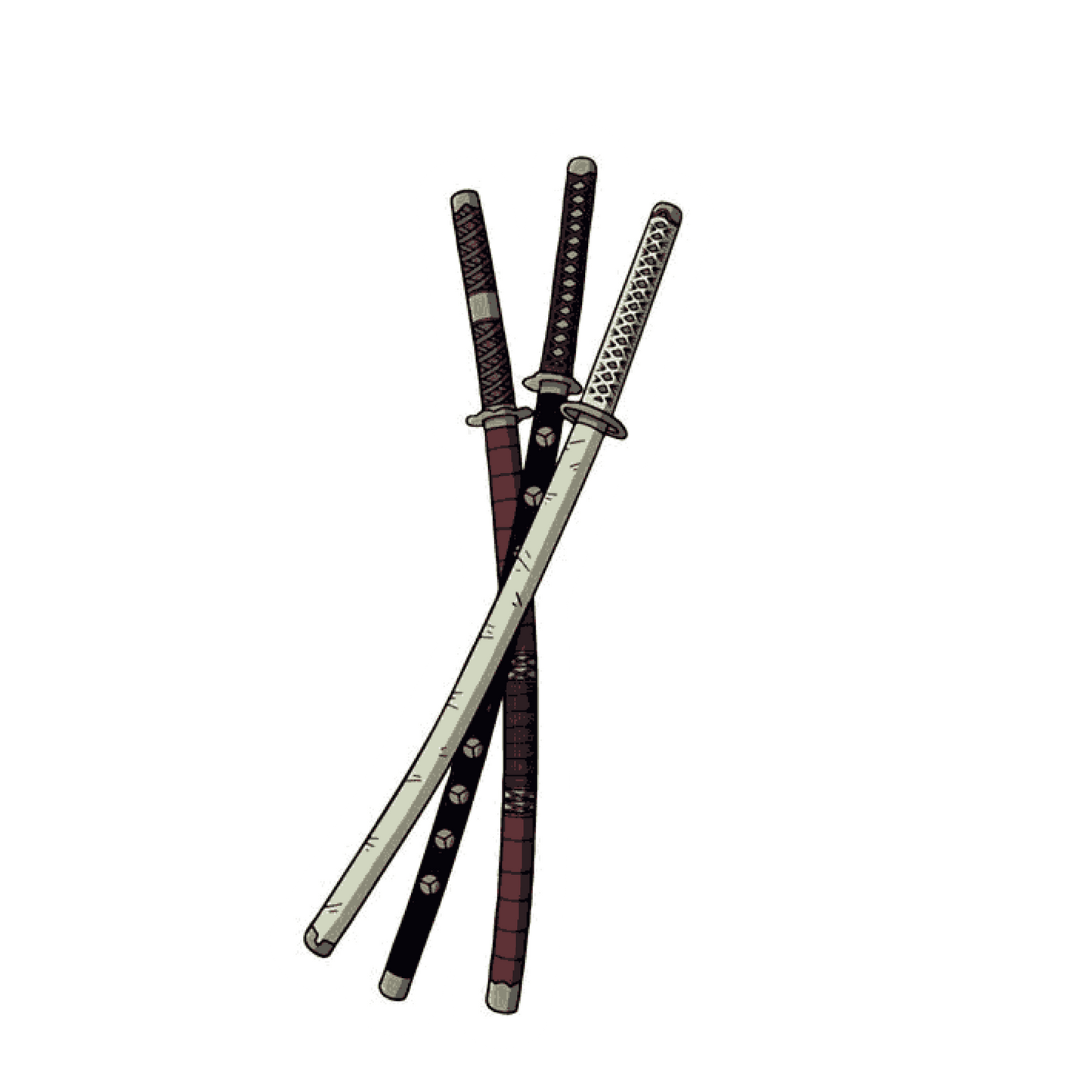 Zoro Swords Sticker