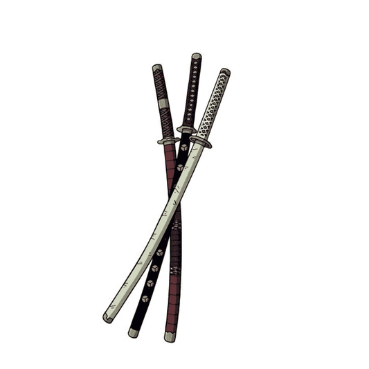 Zoro Swords Sticker