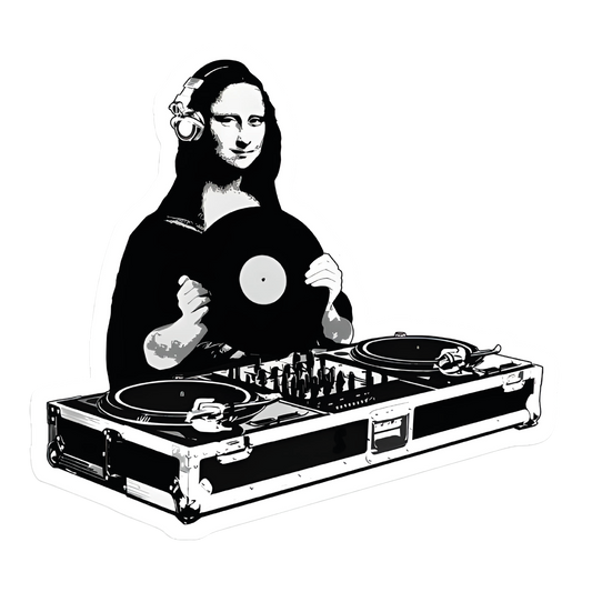 DJ Mona Lisa Sticker