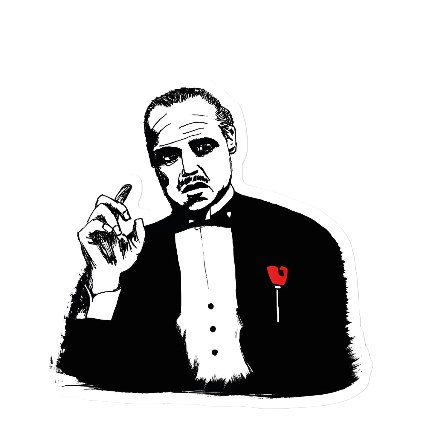 Don Corleone Sticker