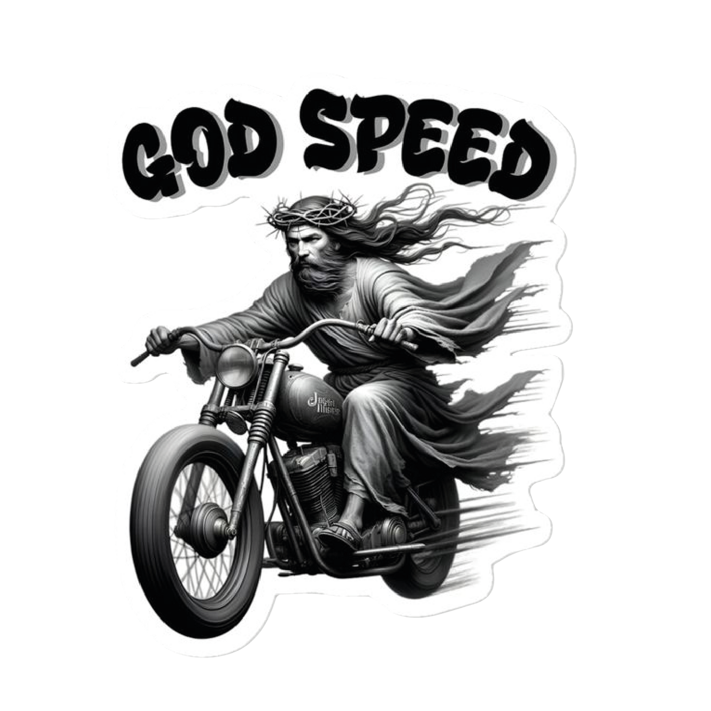 God Speed Sticker