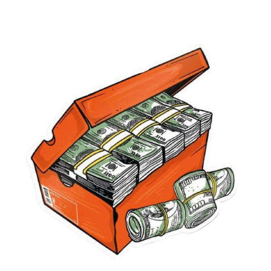 Money Box Sticker