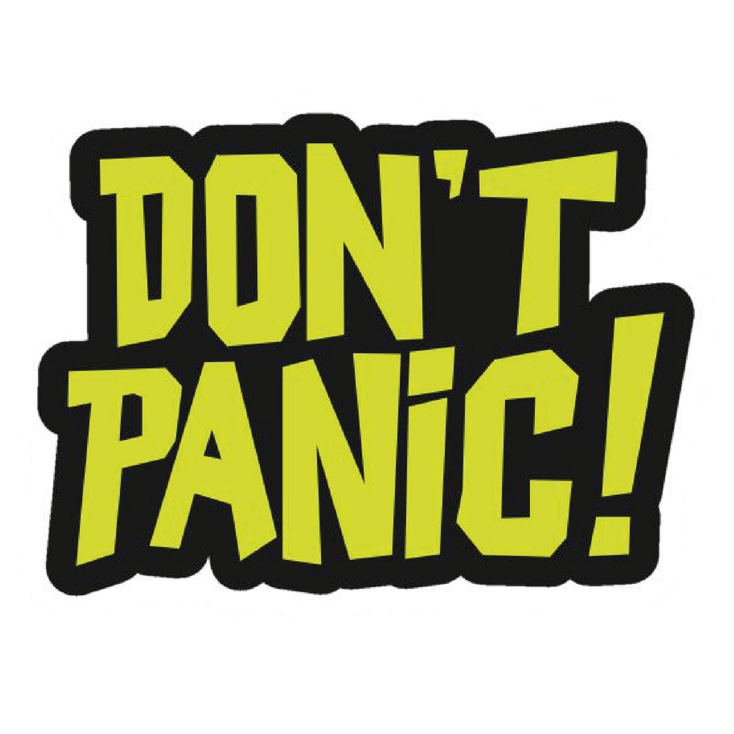 Don't Panic Sticker