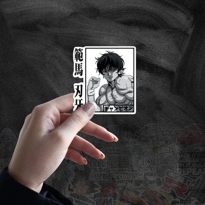Baki Hanma Stickers